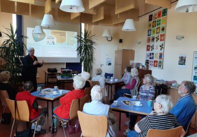 „Omas for future“ zu Besuch bei den Unruhestänlern