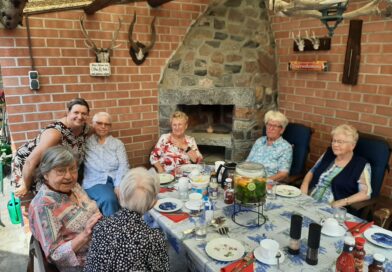 Grillfest mit den Unruheständlern